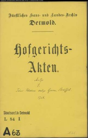 Antze, Advokat gegen Töns Kleine