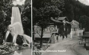 Lichtenhain. Lichtenhainer Wasserfall und Gleichnamige Gaststätte, Nr. 89