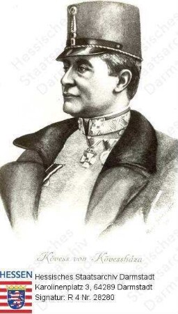 Kövess von Kövessháza, Hermann Baron v. (1854-1924) / Porträt in Uniform, rechtsgewandtes und -blickendes Brustbild