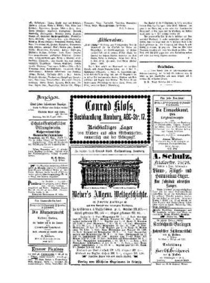 Anzeigen : (Beilage zu Nr. 33 der "Pädagogischen Reform"