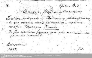 Philosophia A: Philosophia A