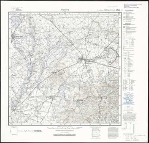 Meßtischblatt 2268 : Stegers, 1935 : Stegers. - Aufgen. 1930, hrsg. 1934, einz. Nachtr. 1935. - 1:25000. - [Berlin]: Reichsamt für Landesaufnahme, 1935. - 1 Kt.