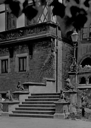 Wernigerode, Schloss, Eingang zum Feudalmuseum