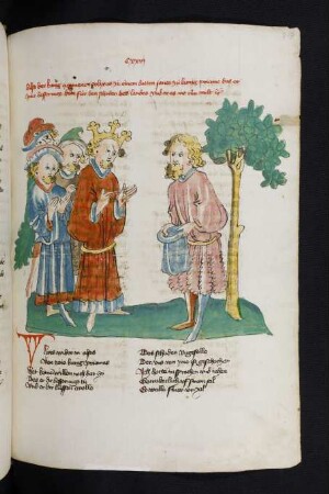 Agamemnon schickt Ulixes als Bote zu Priamus