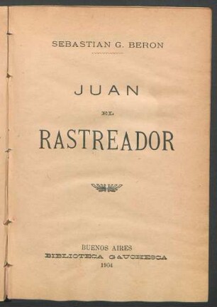 Juan el rastreador