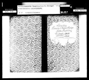 Kassenrechnung 1804/05