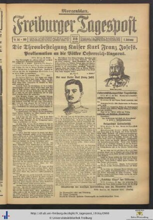 23.11.1916 (Morgenblatt)