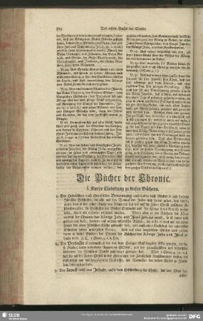 Die Bücher der Chronic