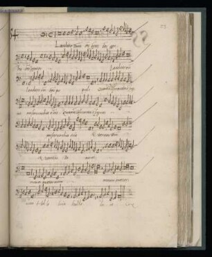 54. Laudate dominum omnes gentes