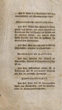 Kameralwissenschaft