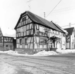 Fachwerkwohnhaus; Nidda, Steinstraße 4A