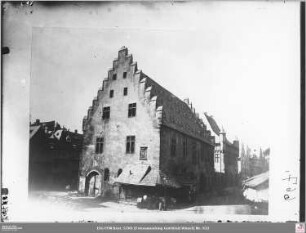 Stadtwaage, Weckmarkt 1, von Nordosten