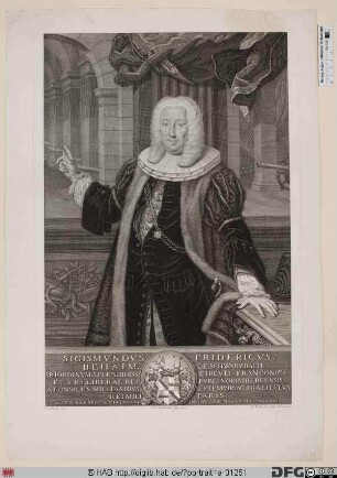 Bildnis Sigismund Friedrich Behaim (von Schwarzbach)