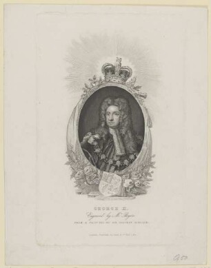 Bildnis des George II., König von Großbritannien