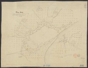 Festung Minden : [Kotenplan der Festung und deren naher Umgebung]