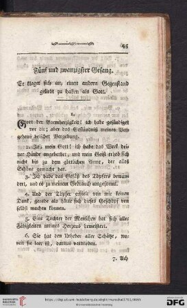 Fünf und zwanzigster Gesang