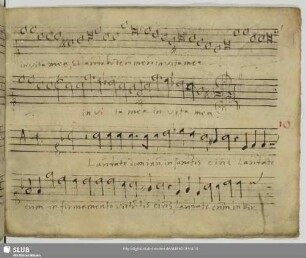 Gallus, Iacobus: Laudate Dominum in sanctis ejus