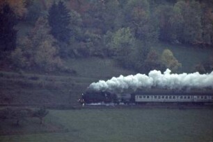 Niederstetten Lok 086 456 Sonderzug Bnb-Wagen