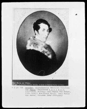 Bildnis Carl Maria von Weber