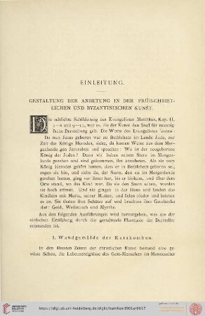 Einleitung: Gestaltung der Anbetung in der früh-christlichen und byzantinischen Kunst