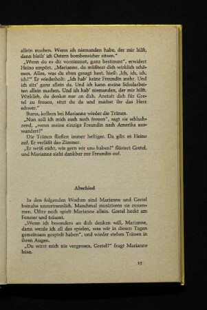 Abschied
