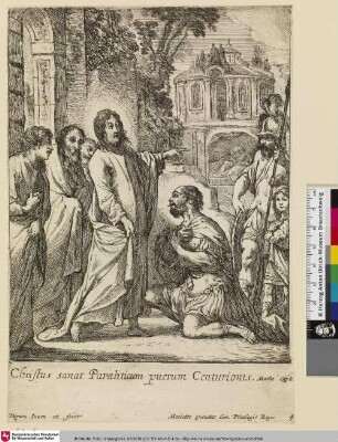 [Christus lobt den Glauben des Hundertjährigen; Jésus-Christ loue la foi du centenier]
