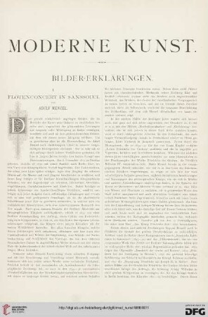 Flötenconcert in Sanssouci