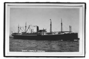 Crefeld (1922), Passagier- und Frachtschiff, Norddeutscher Lloyd, Bremen, Bau-Nr. 360