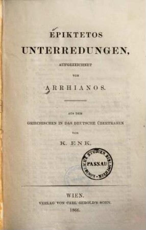 Unterredungen