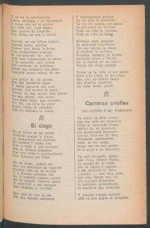 Carreras criollas : (El overo y el tobiano)
