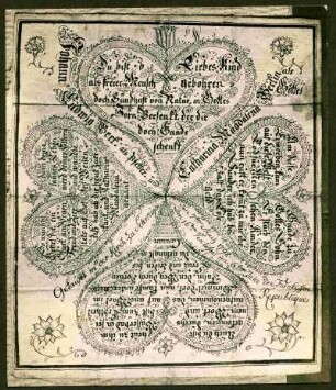 Taufbrief 1817