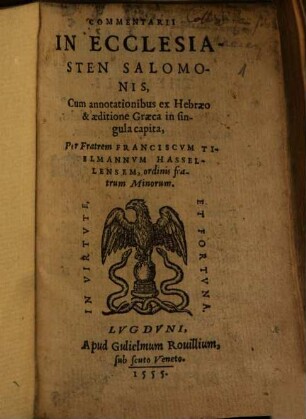 Commentarii in Ecclesiasten Salomonis