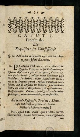 1-Oo8v, Tribunal Confessariorum Et Ordinandorum