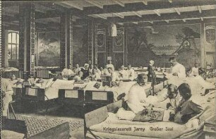 Kriegslazarett Jarny - Großer Saal