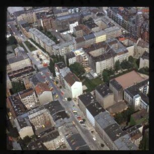 Diapositiv: Cuvrystraße, Wrangelstraße, 1982