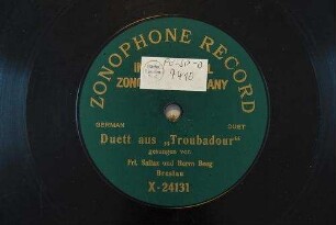 Duett aus "Troubadour" / [G. Verdi]
