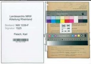 Entnazifizierung Karl Flesch , geb. 03.02.1915 ()