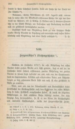 202-209 Hergenröther's Kirchengeschichte