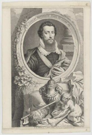 Bildnis des Robert Devereux Earl of Essex