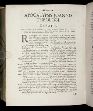 Apocalypsis Joannis Theologi.