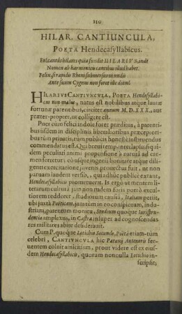 Hilarius Cantiuncula