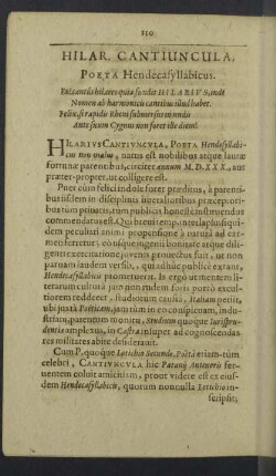 Hilarius Cantiuncula