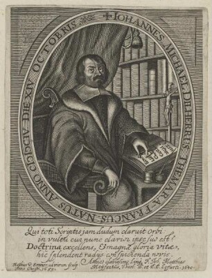 Bildnis Johann Michael Dilherr