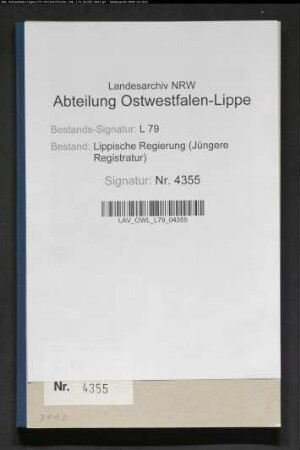 Austausch von Grundstücken zwischen dem abteilichen Gut und der Schulgemeinde zu Lüdenhausen