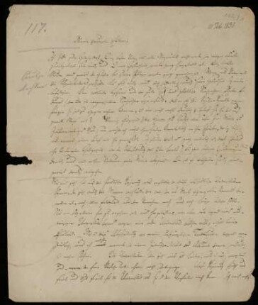 Nr. 112: Brief von Karl Otfried Müller an seine Eltern, Göttingen, 10.2.1835