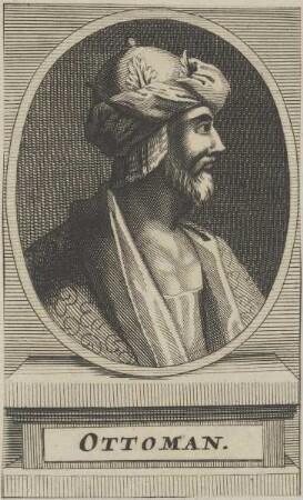 Bildnis von Ottoman, Sultan des Osmanischen Reiches