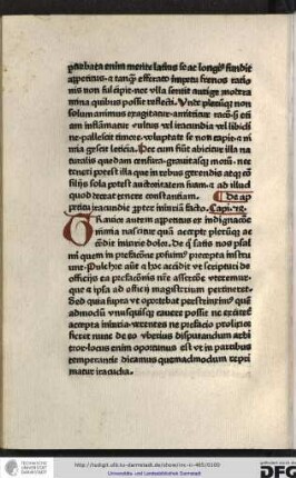 De appetitu iracundie propter iniuriam facto. Capitulum 54.