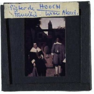de Hooch, Holländische Familie