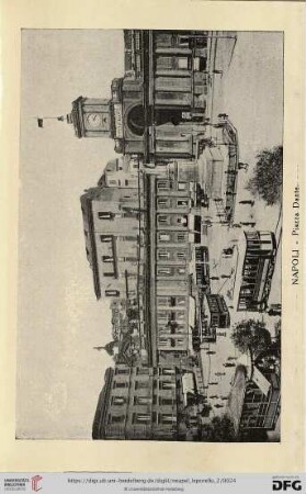 Napoli – Piazza Dante – Place Dante – Piazza Dante – Piazza Dante (Danteplatz)