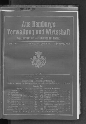 7. Jahrgang., Nr. 4, April 1930